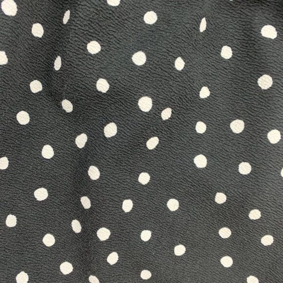 Maurices Shorts sz S 6 High Rise 4" Inseam Black White Polka Dot - Picture 6 of 9
